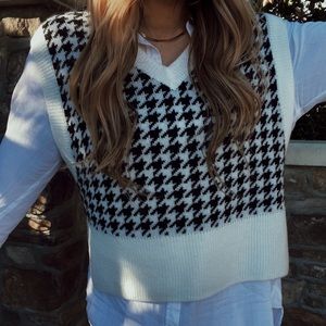 Checkered vest